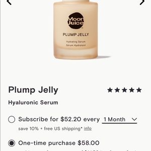 Moon Juice Plump Jelly Hyaluronic Serum